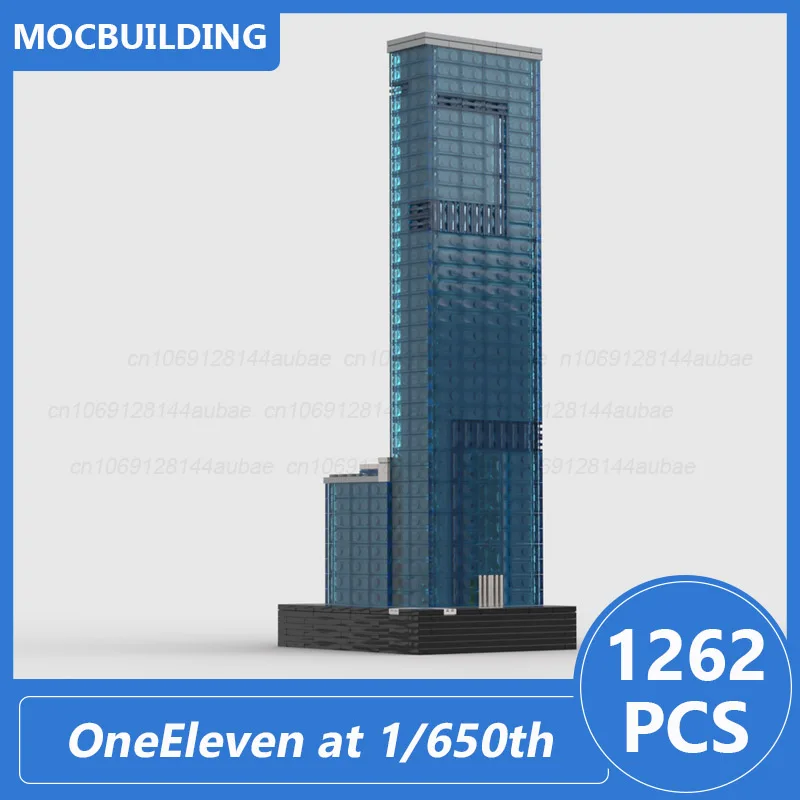 OneEleven at 1/650th Scale Model Moc Building Blocks Diy Assemble Bricks Architecture Display Collection Xmas Toys Gifts 1262PCS
OneEleven at 1/650th Scale Model Moc Building Blocks Diy Assemble Bricks Architecture Display Collection Xmas Toys Gifts 1262PCS