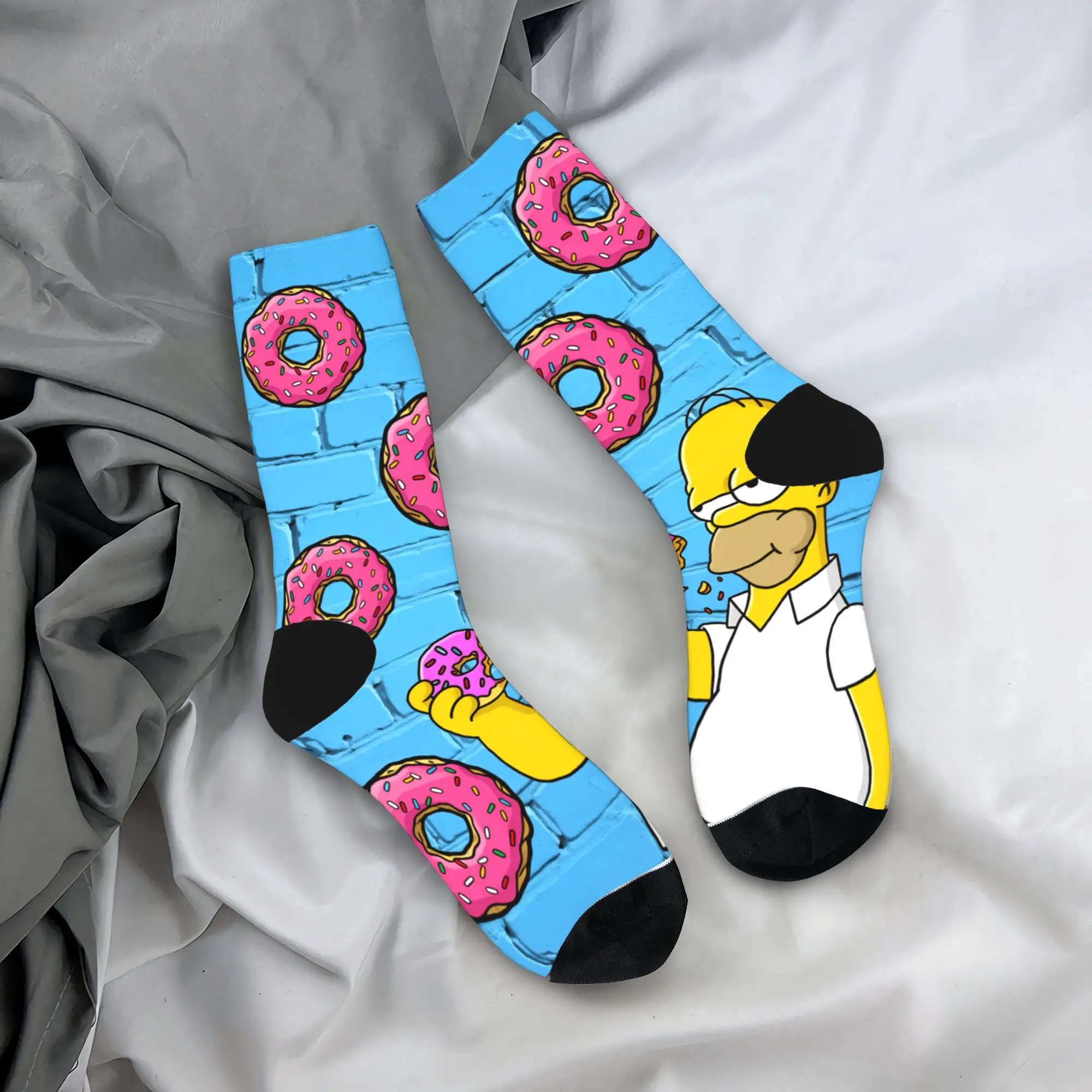 S-Simpsons Homer Donut Cartoon Socks Gothic Stockings Spring Anti Skid Adults Men Socks Comfortable Design Skateboard Socks
S-Simpsons Homer Donut Cartoon Socks Gothic Stockings Spring Anti Skid Adults Men Socks Comfortable Design Skateboard Socks