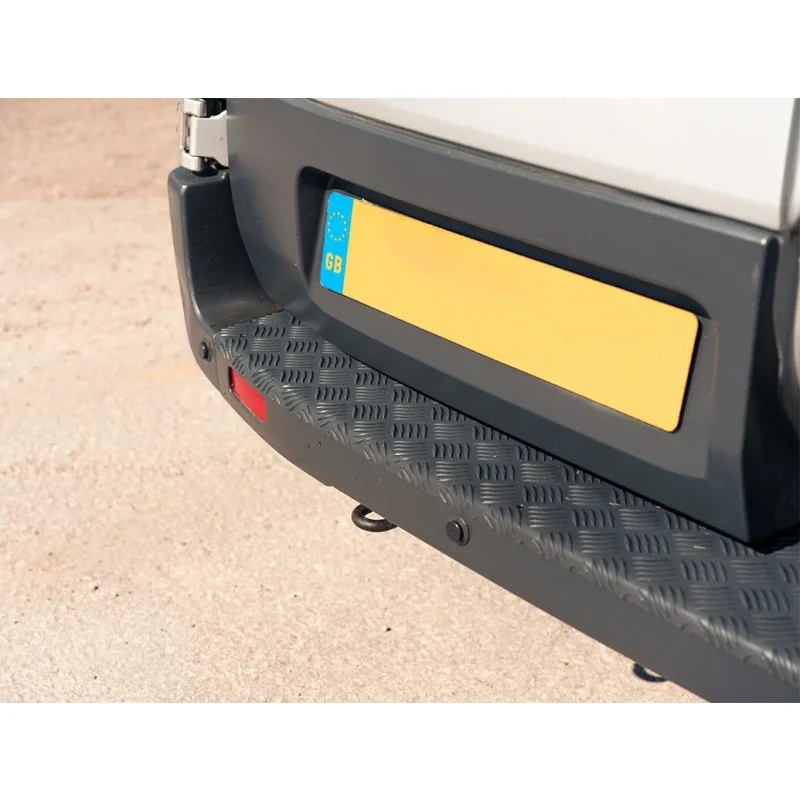 Защитная накладка на задний бампер для VW T5 T6, Fiat Ducato, Ford Transit, черная резиновая защита с клейкой основой, аксессуары для автодомов
Защитная накладка на задний бампер для VW T5 T6, Fiat Ducato, Ford Transit, черная резиновая защита с клейкой основой, аксессуары для автодомов