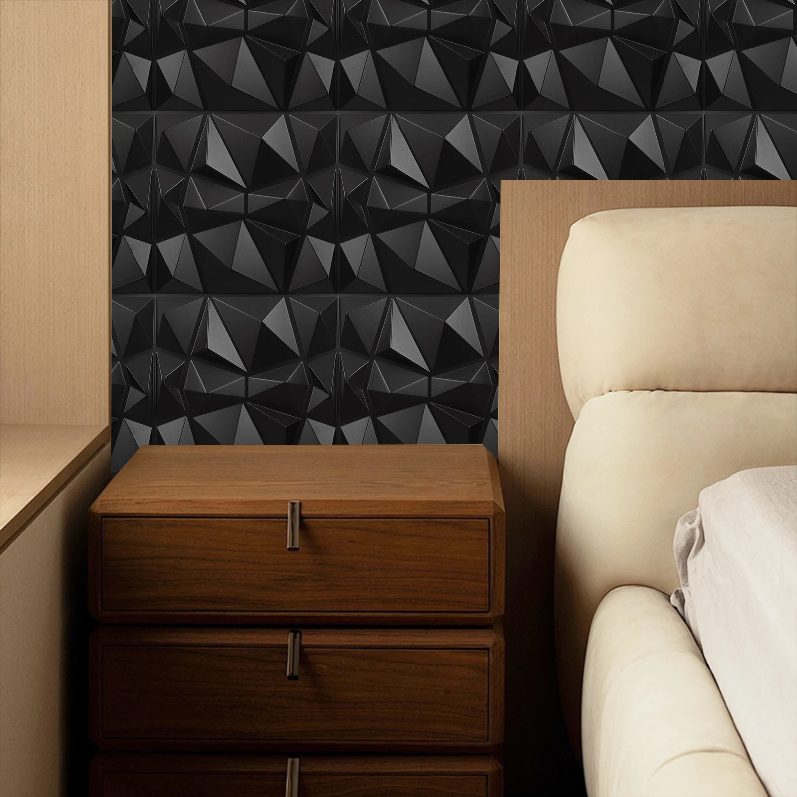 6pcs Panels PVC Realistic Effect Durable Material Bedroom Hotel Living Room Accent Wall Decor Paneling Sheets
6pcs Panels PVC Realistic Effect Durable Material Bedroom Hotel Living Room Accent Wall Decor Paneling Sheets