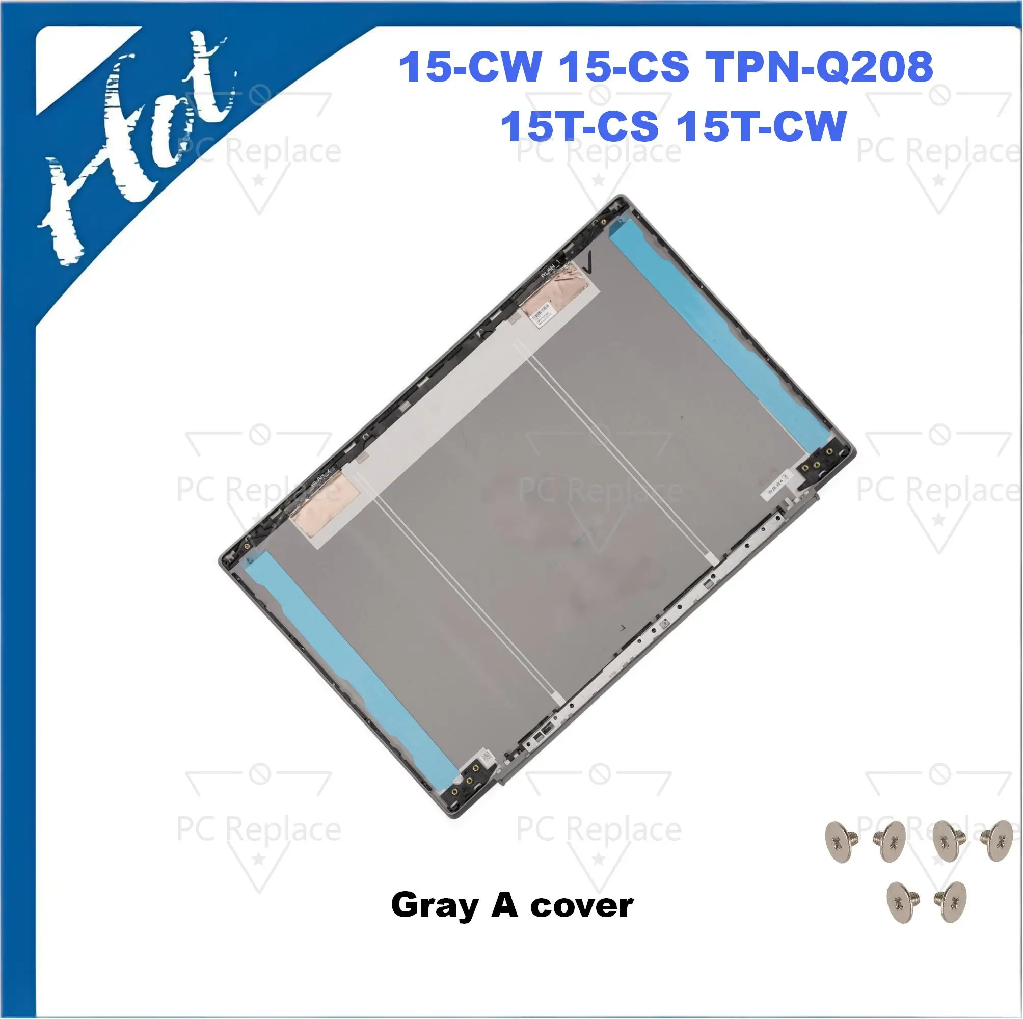 Replace Cover L23879-001 for Pavilion 15t-cw 15t-cs 15-CW 15-CS TPN-Q208 TPN-Q210 Gray Back Cover Front bezel hinges
Replace Cover L23879-001 for Pavilion 15t-cw 15t-cs 15-CW 15-CS TPN-Q208 TPN-Q210 Gray Back Cover Front bezel hinges