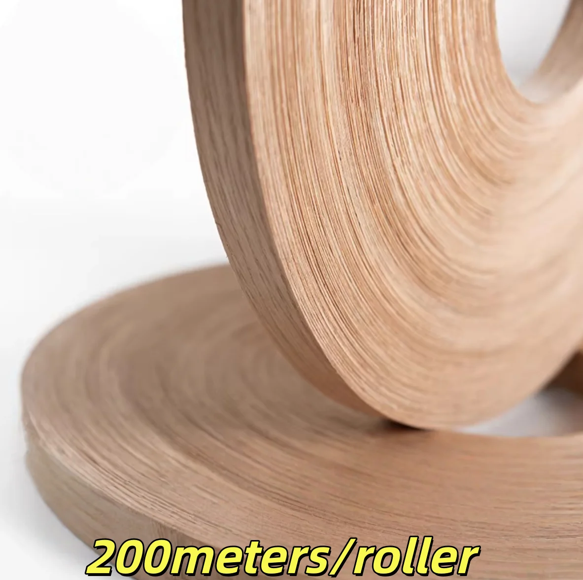 200 метров/рулон. Ширина: 25 мм. Толщина: 0,5 мм. Кромкооблицовочная лента из натурального белого дубового шпона (на нетканой основе).
200 метров/рулон. Ширина: 25 мм. Толщина: 0,5 мм. Кромкооблицовочная лента из натурального белого дубового шпона (на нетканой основе).