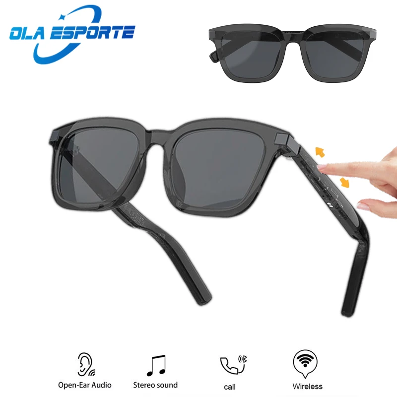 Bluetooth Smart Glasses With Automatic Adjustment AI Voice Noise Reduction Music Eyewear Waterproof Calls Eyeglass AI Sunglasses
Bluetooth Smart Glasses With Automatic Adjustment AI Voice Noise Reduction Music Eyewear Waterproof Calls Eyeglass AI Sunglasses