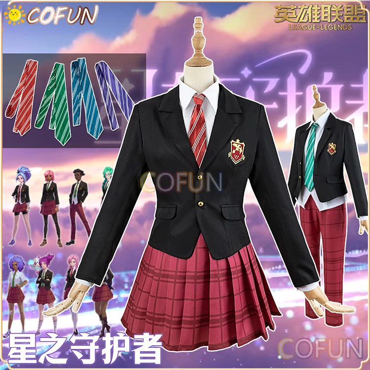Школьная Униформа стражи звезд из игры COFUN, костюм для косплея, наряды на Хэллоуин, униформа JK для женщин и мужчин
Школьная Униформа стражи звезд из игры COFUN, костюм для косплея, наряды на Хэллоуин, униформа JK для женщин и мужчин