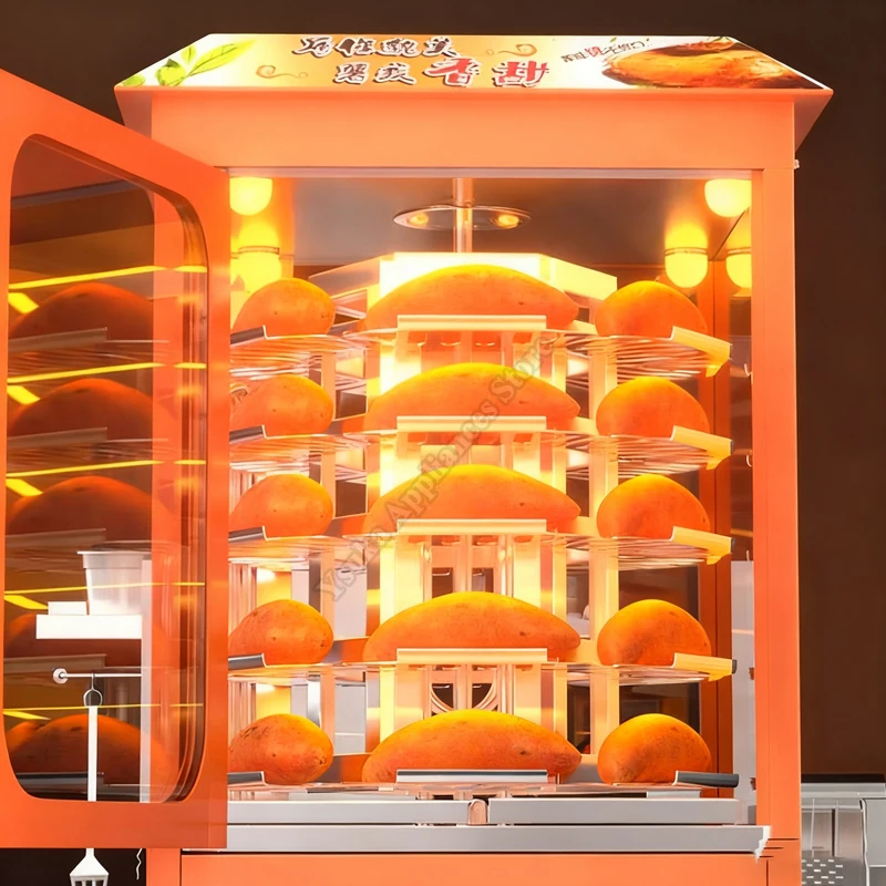 Машина для приготовления сладкого картофеля на гриле Коммерческий ларек с электрическим подогревом Не курить Полностью автоматическая печь для сладкого картофеля Гриль-машина
Машина для приготовления сладкого картофеля на гриле Коммерческий ларек с электрическим подогревом Не курить Полностью автоматическая печь для сладкого картофеля Гриль-машина