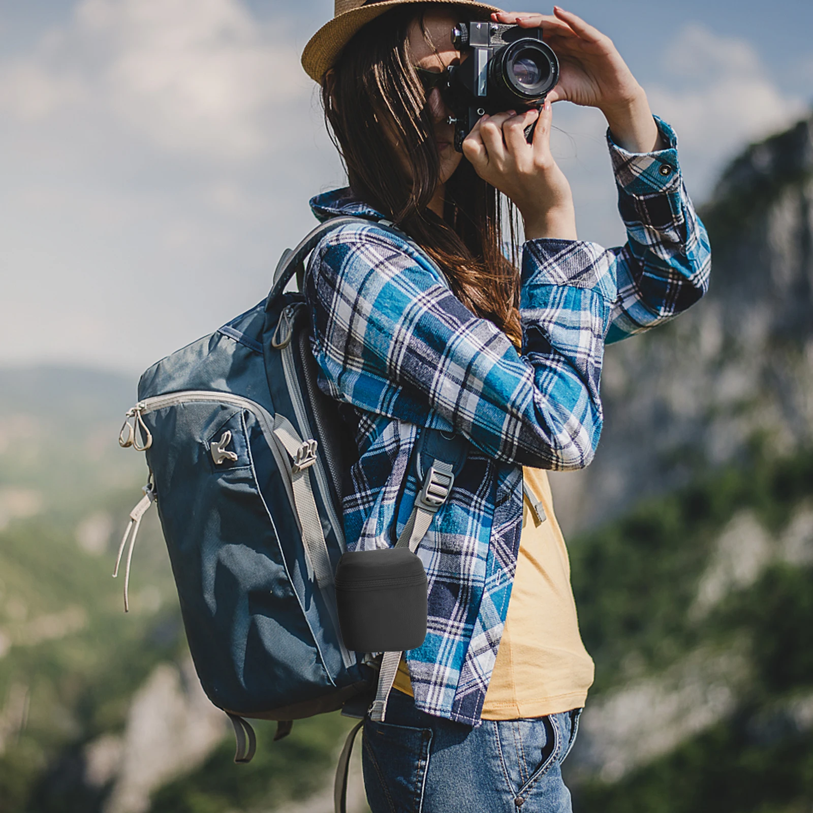 Small Lens Bag Photography Accessory Camera Case Black Bags Pouch Polyester Light
Small Lens Bag Photography Accessory Camera Case Black Bags Pouch Polyester Light