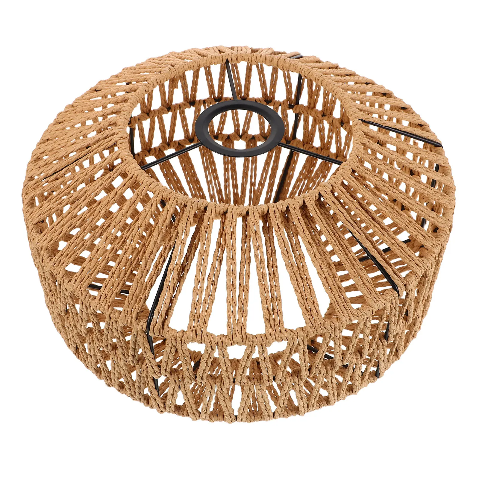 1pcs Retro Paper Rope Lampshade Handwoven Rattan Ceiling Light Cover Farmhouse Pendant Shade For Kitchen Island Restaurant Tea
1pcs Retro Paper Rope Lampshade Handwoven Rattan Ceiling Light Cover Farmhouse Pendant Shade For Kitchen Island Restaurant Tea