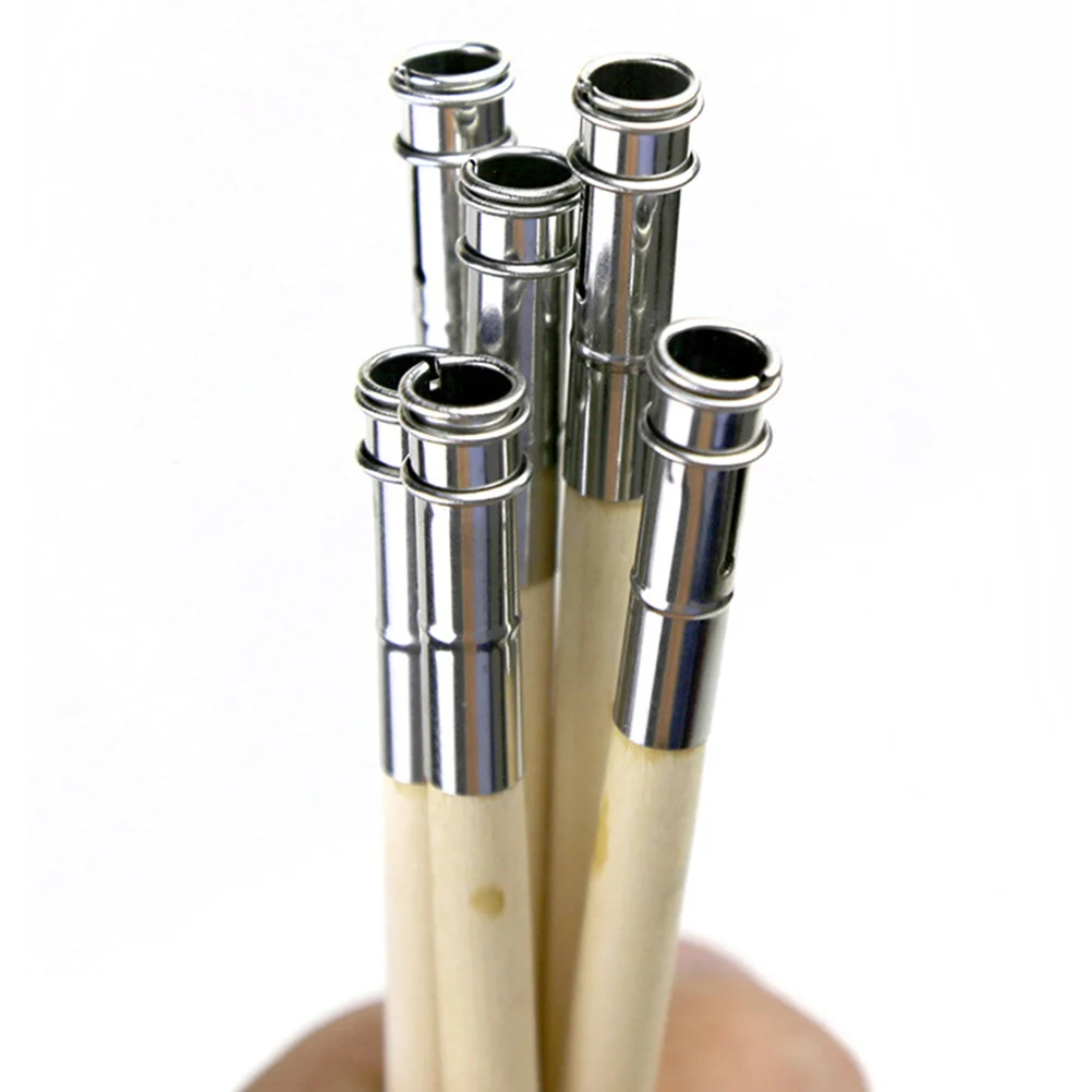 6pcs Pencil Extender Wooden Handle For Short Pencils Holder For Round Hexagonal Wood Pencils Desk Organizer Storage
6pcs Pencil Extender Wooden Handle For Short Pencils Holder For Round Hexagonal Wood Pencils Desk Organizer Storage
