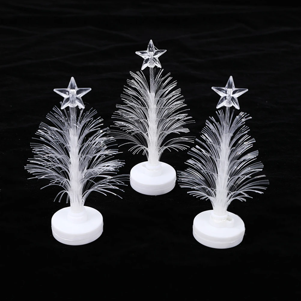 5pcs Fiber Optic Mini Christmas Tree Lamp Colorful LED Lights Desk Night Light Holiday Decor Gift Small Night Light Christmas
5pcs Fiber Optic Mini Christmas Tree Lamp Colorful LED Lights Desk Night Light Holiday Decor Gift Small Night Light Christmas
