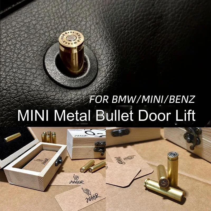 For BMW and Mini Cooper R50 R56 F56 F54 F60 Brand New Bullet Shell Type Door Lock Cover Metal Material Decorate Car Accessories
For BMW and Mini Cooper R50 R56 F56 F54 F60 Brand New Bullet Shell Type Door Lock Cover Metal Material Decorate Car Accessories