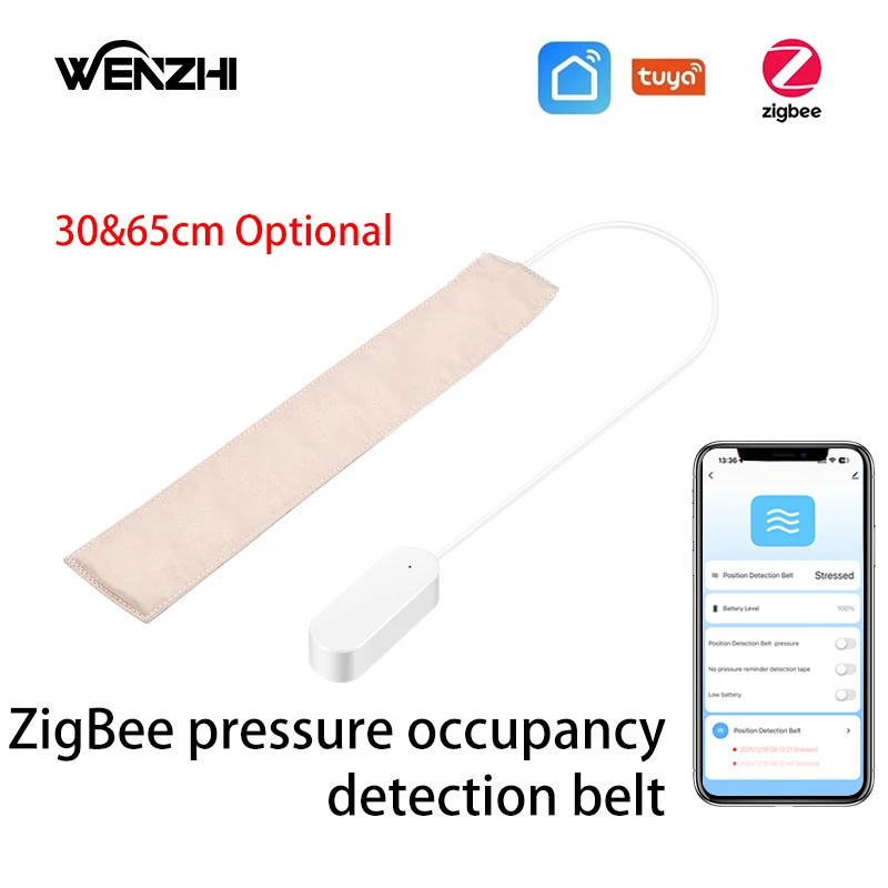 Датчик давления Zigbee, скрытый в кровати/на диване, детектор присутствия/занятости, на батарейках, Tuya Smart Life, для домашней автоматизации
Датчик давления Zigbee, скрытый в кровати/на диване, детектор присутствия/занятости, на батарейках, Tuya Smart Life, для домашней автоматизации