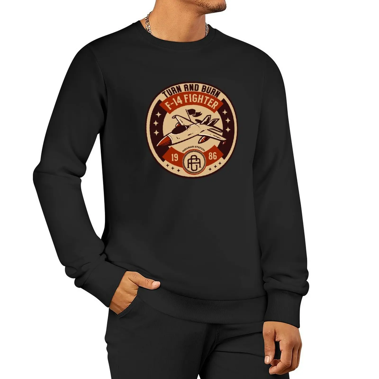 Turn and Burn F-14 Fighter, Miramar Station, CA 1986 Pullover Hoodie men's clothing new in hoodies & sweat-shirt
Turn and Burn F-14 Fighter, Miramar Station, CA 1986 Pullover Hoodie men's clothing new in hoodies & sweat-shirt
