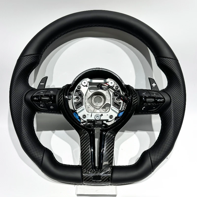 Factory customized premium carbon fiber sports steering wheel for BMW F80 F10 F12 F15 F20 F22 F30 F31 F32 F33 F36 M3
Factory customized premium carbon fiber sports steering wheel for BMW F80 F10 F12 F15 F20 F22 F30 F31 F32 F33 F36 M3