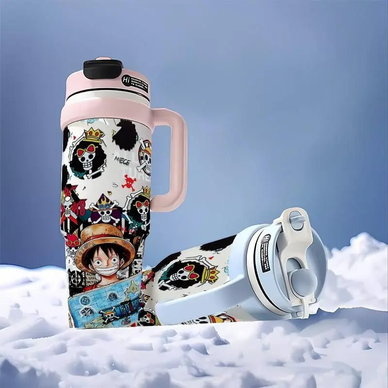 Anime One Piece cup Luffy Large Capacity Stainless Steel Straw Insulated Mug Cartoon Outdoor Portable Exercise Coffee Cups Gift
Anime One Piece cup Luffy Large Capacity Stainless Steel Straw Insulated Mug Cartoon Outdoor Portable Exercise Coffee Cups Gift