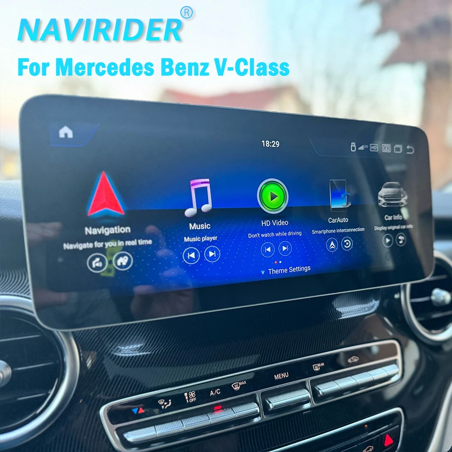 12.3Inch Android 13 Car Radio Multimedia Video Player For Benz V Class VClass V260 V250 W447 GPS CARPLAY Android Auto Screen
12.3Inch Android 13 Car Radio Multimedia Video Player For Benz V Class VClass V260 V250 W447 GPS CARPLAY Android Auto Screen