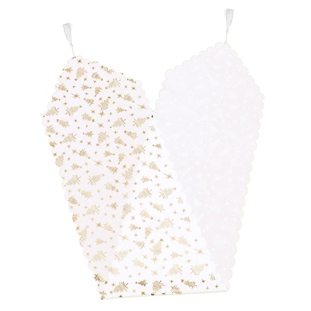 1Pcs Hot Stamping Christmas Tree Tablecloth Festive Dining Table Mat Scratch Resistant Foldable Kitchen Decor Table Runner
1Pcs Hot Stamping Christmas Tree Tablecloth Festive Dining Table Mat Scratch Resistant Foldable Kitchen Decor Table Runner