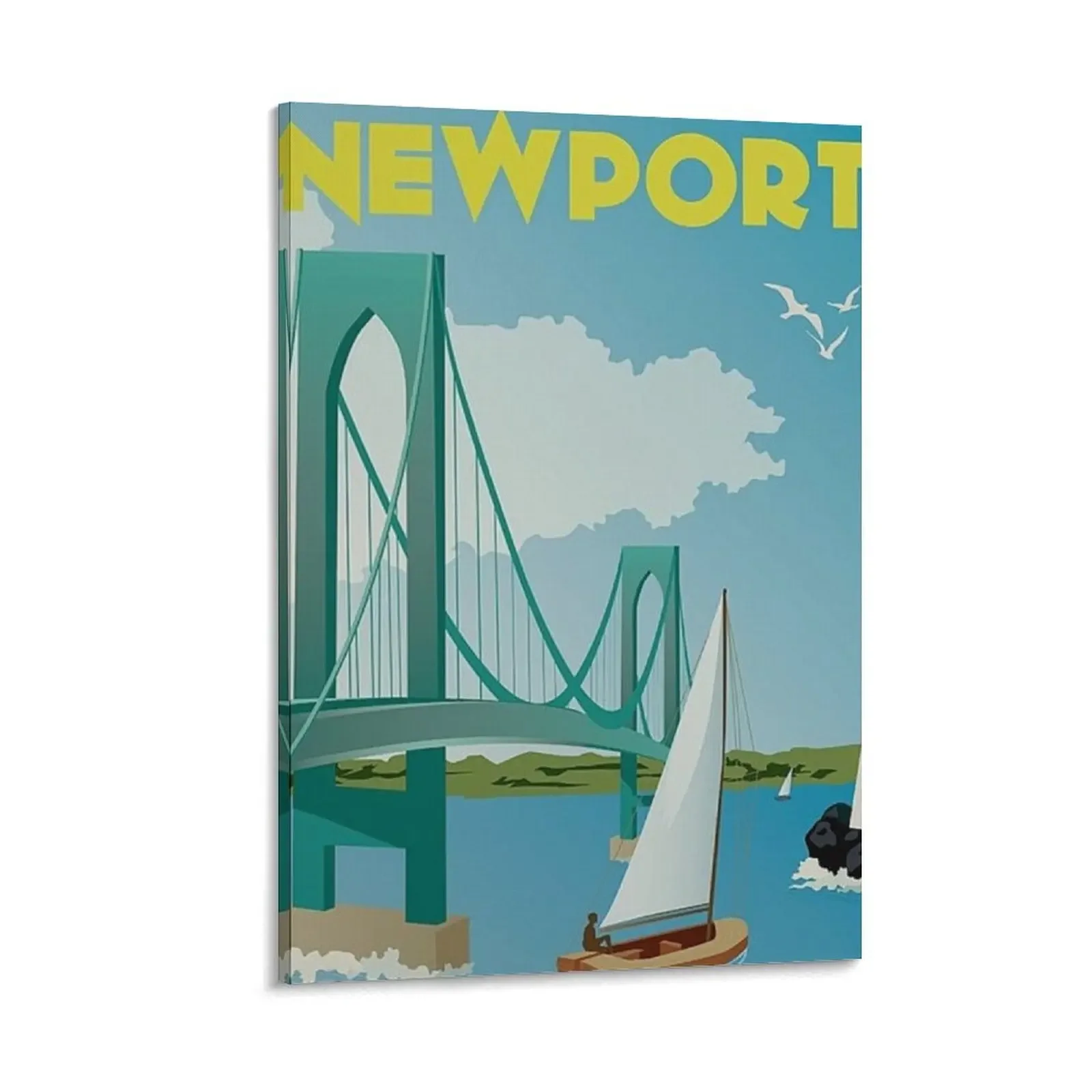 Vintage Discover Newport, Rhode Island Lithograph Wall Art #1 Canvas Painting room decors aesthetic decorative wall poster
Vintage Discover Newport, Rhode Island Lithograph Wall Art #1 Canvas Painting room decors aesthetic decorative wall poster