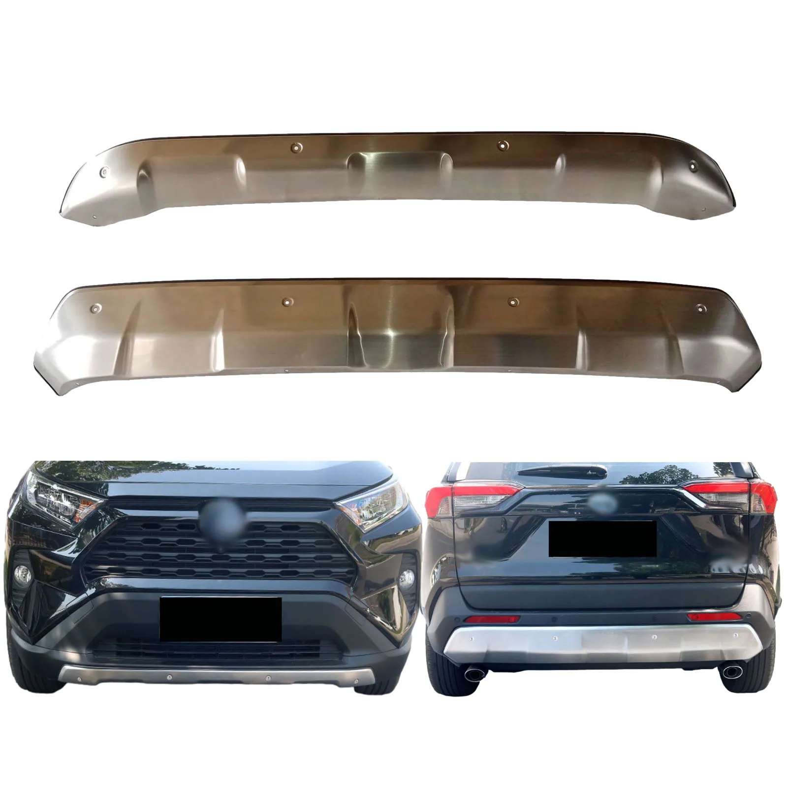 Передний и задний бампер для Toyota RAV4 2019-2022 RAV4, защита для бампера из нержавеющей стали и отделка крышки бампера
Передний и задний бампер для Toyota RAV4 2019-2022 RAV4, защита для бампера из нержавеющей стали и отделка крышки бампера