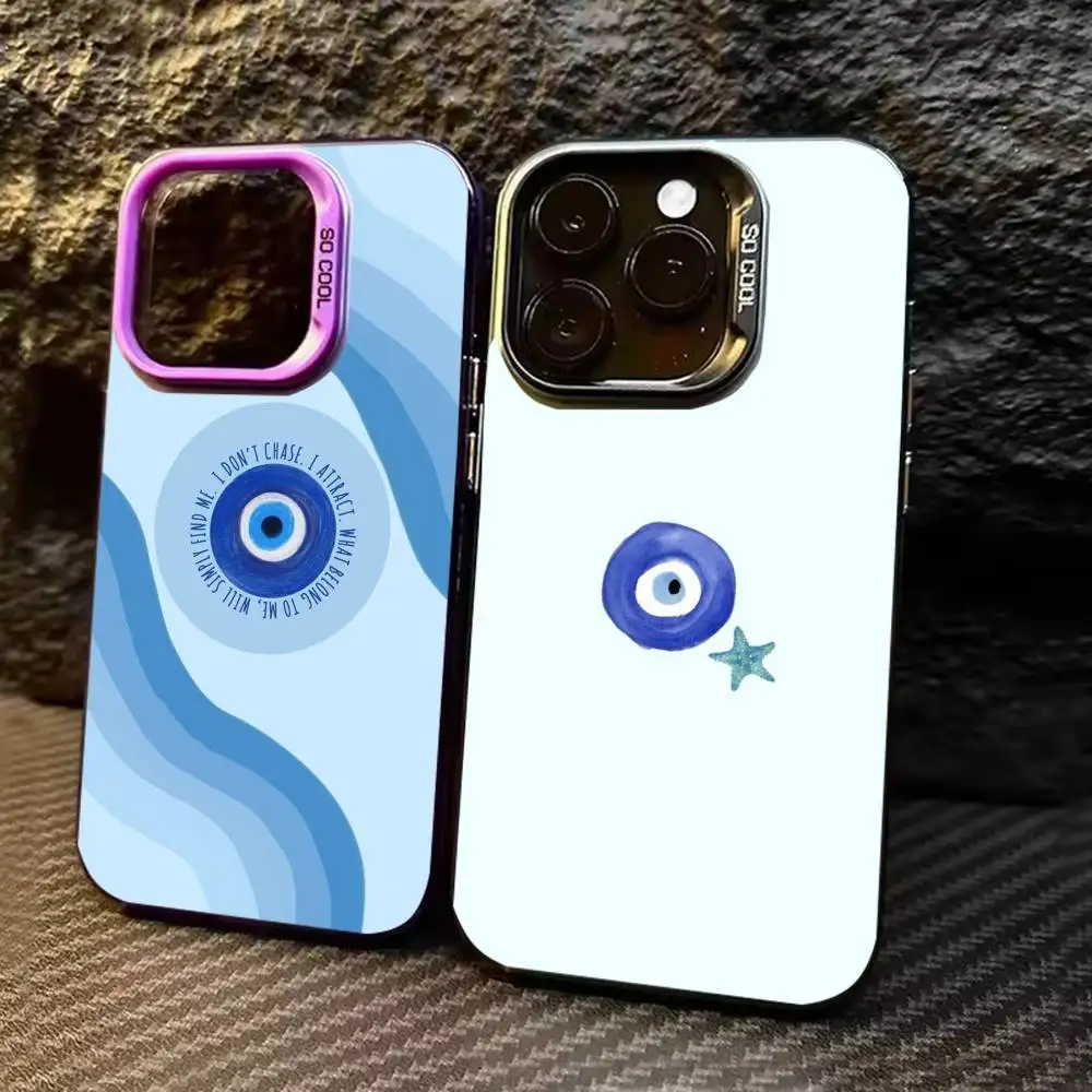 Y2K L-Lucky Eye Blue Evil Eye Phone Case For iPhone 17,16,15,14,13,12,11,Pro Max,Plus black Candy Silver Cover
Y2K L-Lucky Eye Blue Evil Eye Phone Case For iPhone 17,16,15,14,13,12,11,Pro Max,Plus black Candy Silver Cover