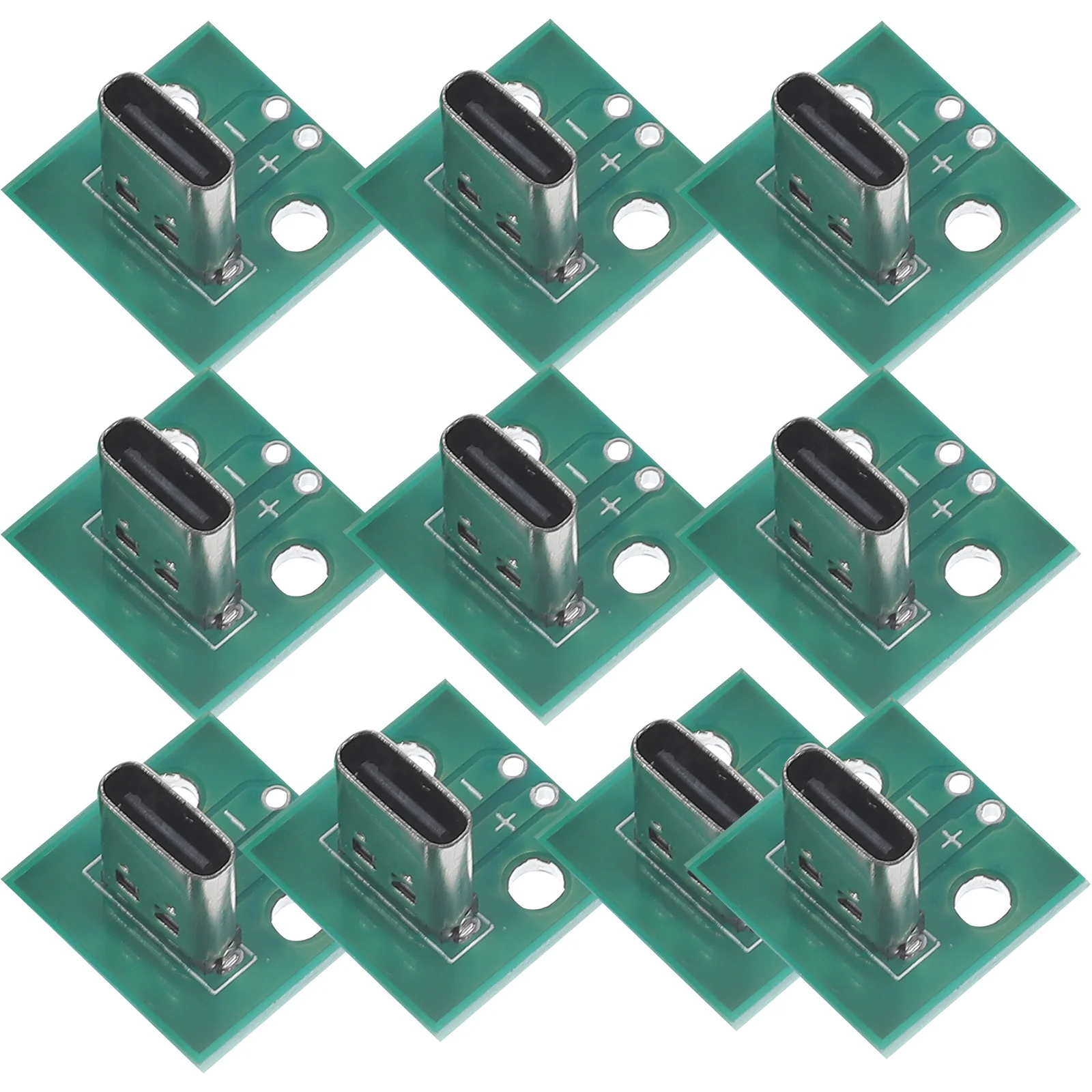 10pcs TYPE C Female Adapter Board USB Connectors PCB Testing Board 6 Pin Receptacle Cable Transmission Laptop Plug
10pcs TYPE C Female Adapter Board USB Connectors PCB Testing Board 6 Pin Receptacle Cable Transmission Laptop Plug