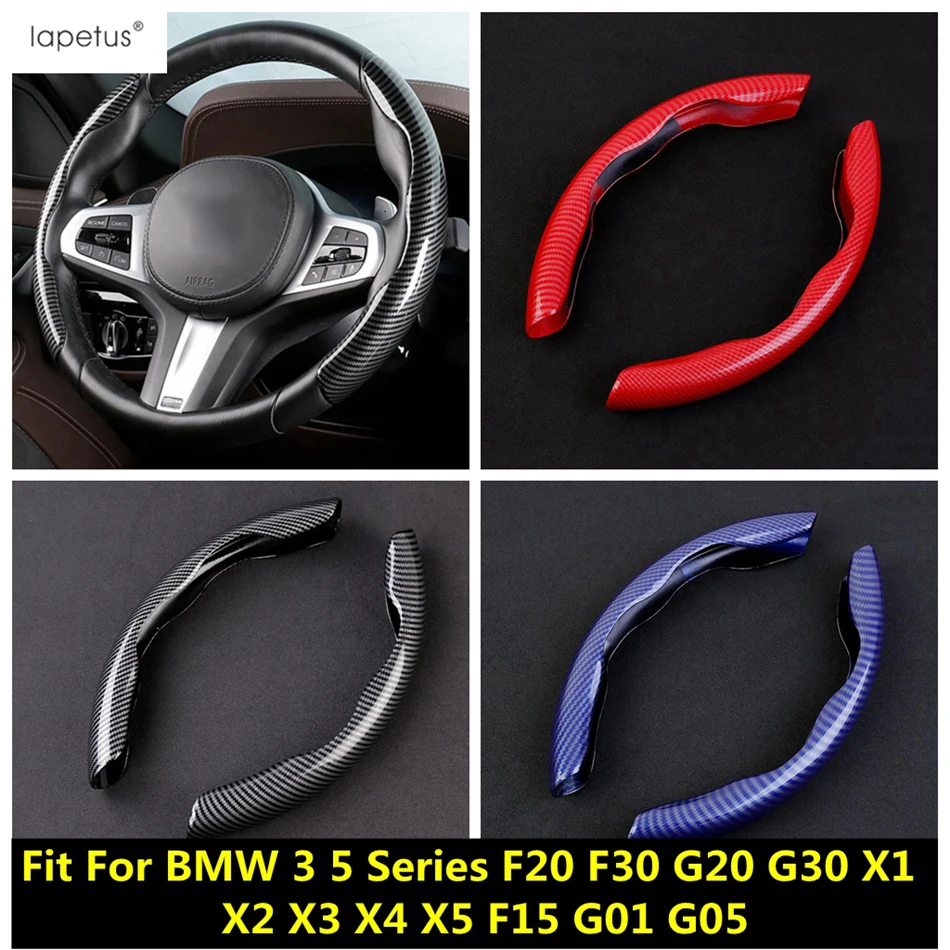 Car Steering Wheel Handle Kit Cover Trim Carbon Fiber Accessories For BMW 3 5 Series F20 F30 G20 G30 X1 X2 X3 X4 X5 F15 G01 G05
Car Steering Wheel Handle Kit Cover Trim Carbon Fiber Accessories For BMW 3 5 Series F20 F30 G20 G30 X1 X2 X3 X4 X5 F15 G01 G05