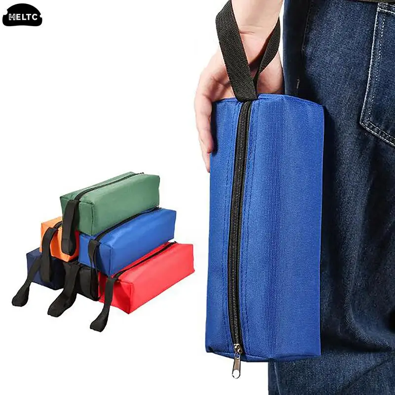 1PCS Polyester Hand Tool Bag Small Screws Nails Drill Bit Metal Parts Tools Bag Waterproof Canvas Instrument Case Organizer
1PCS Polyester Hand Tool Bag Small Screws Nails Drill Bit Metal Parts Tools Bag Waterproof Canvas Instrument Case Organizer