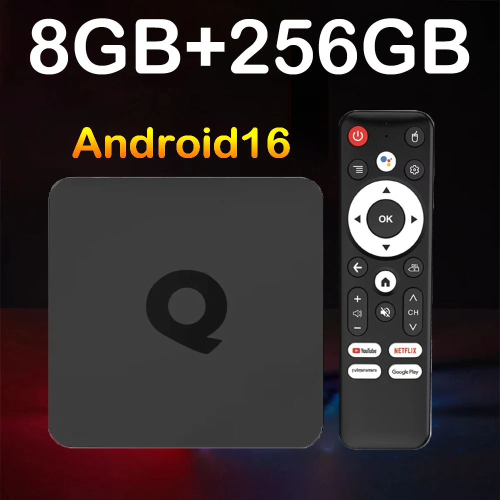 Android Smart TV Box 2026 Q1 8K Android 16 TV Box H313 Google Assistant Voice Remote Bluetooth 6.0 8GB 128GB 256GB Media Player
Android Smart TV Box 2026 Q1 8K Android 16 TV Box H313 Google Assistant Voice Remote Bluetooth 6.0 8GB 128GB 256GB Media Player