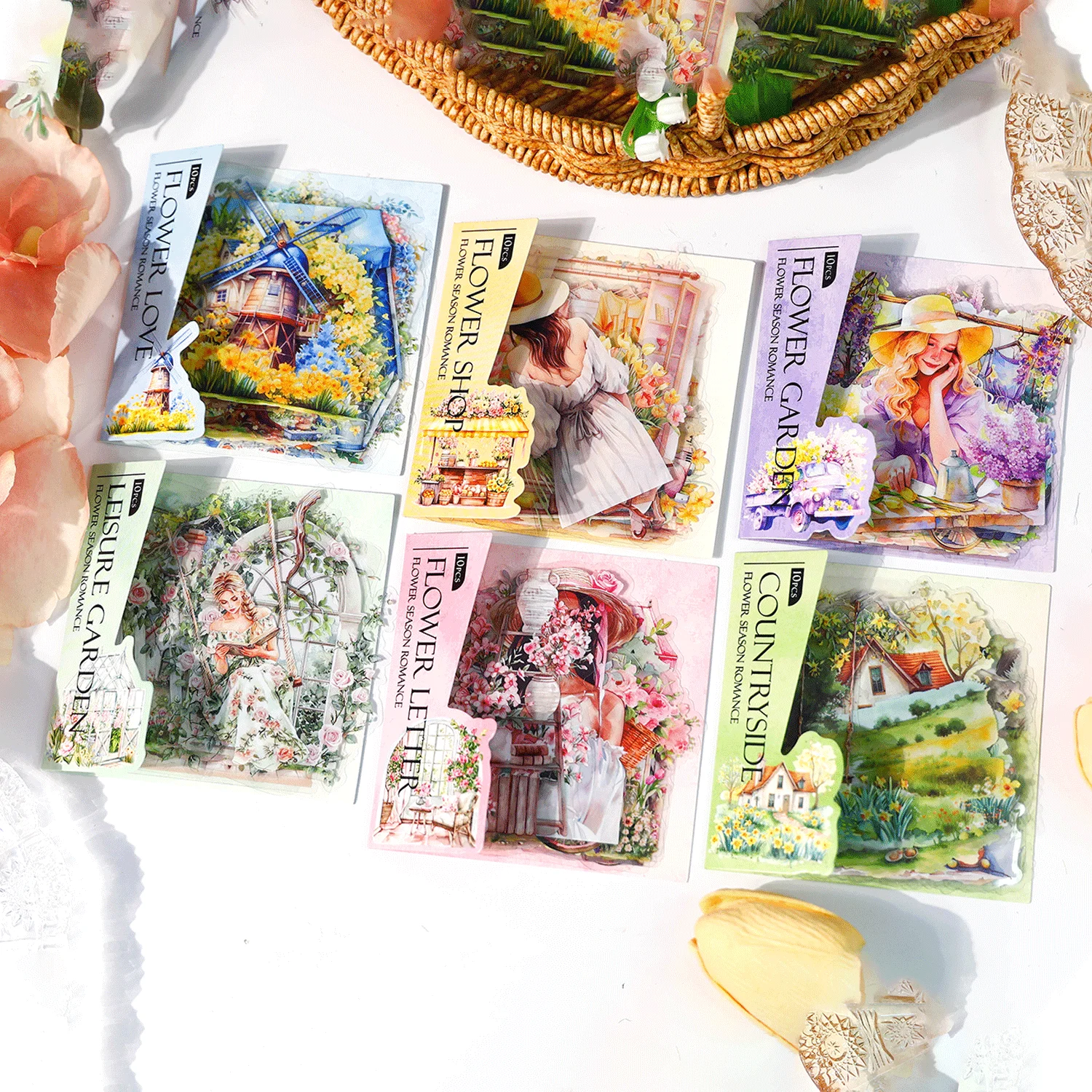 10 pcs Spring scenery Stickers PET Material Collage Junk Journal DIY Scrapbooking Supplies Decorative Sticker
10 pcs Spring scenery Stickers PET Material Collage Junk Journal DIY Scrapbooking Supplies Decorative Sticker