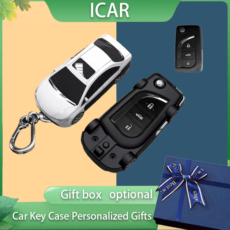 For TOYOTA Levin Car Model Key Case for Verso Yaris Auris Aygo RAV4 Scion Flip Folding Key Cover Man Creative Gift Accessories
For TOYOTA Levin Car Model Key Case for Verso Yaris Auris Aygo RAV4 Scion Flip Folding Key Cover Man Creative Gift Accessories