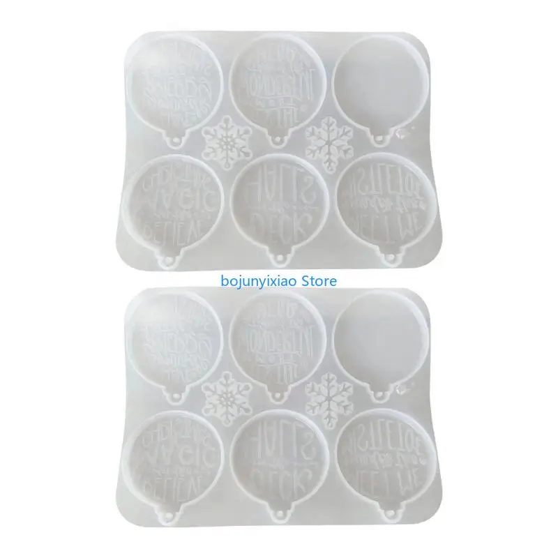 900B Silicone Resin Mold for Christmas Tree Hangings Great for Home Decor, Baking
900B Silicone Resin Mold for Christmas Tree Hangings Great for Home Decor, Baking