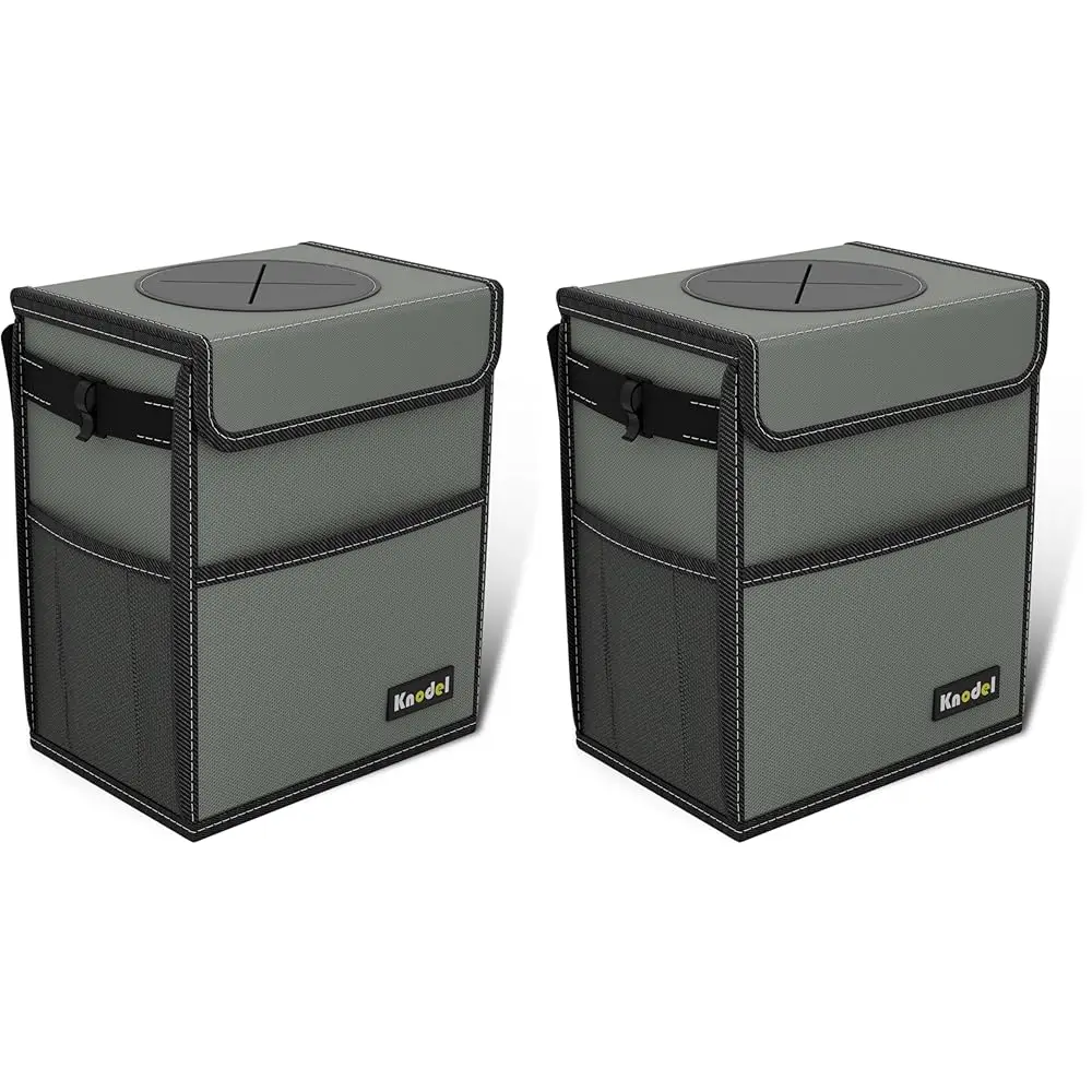 Car Trash Can, Waterproof Garbage Can, Trash Bag with Lid, Leak-Proof Car Bin, Trash Hanging Bag for SUV (Medium, Gray) (Pac
Car Trash Can, Waterproof Garbage Can, Trash Bag with Lid, Leak-Proof Car Bin, Trash Hanging Bag for SUV (Medium, Gray) (Pac