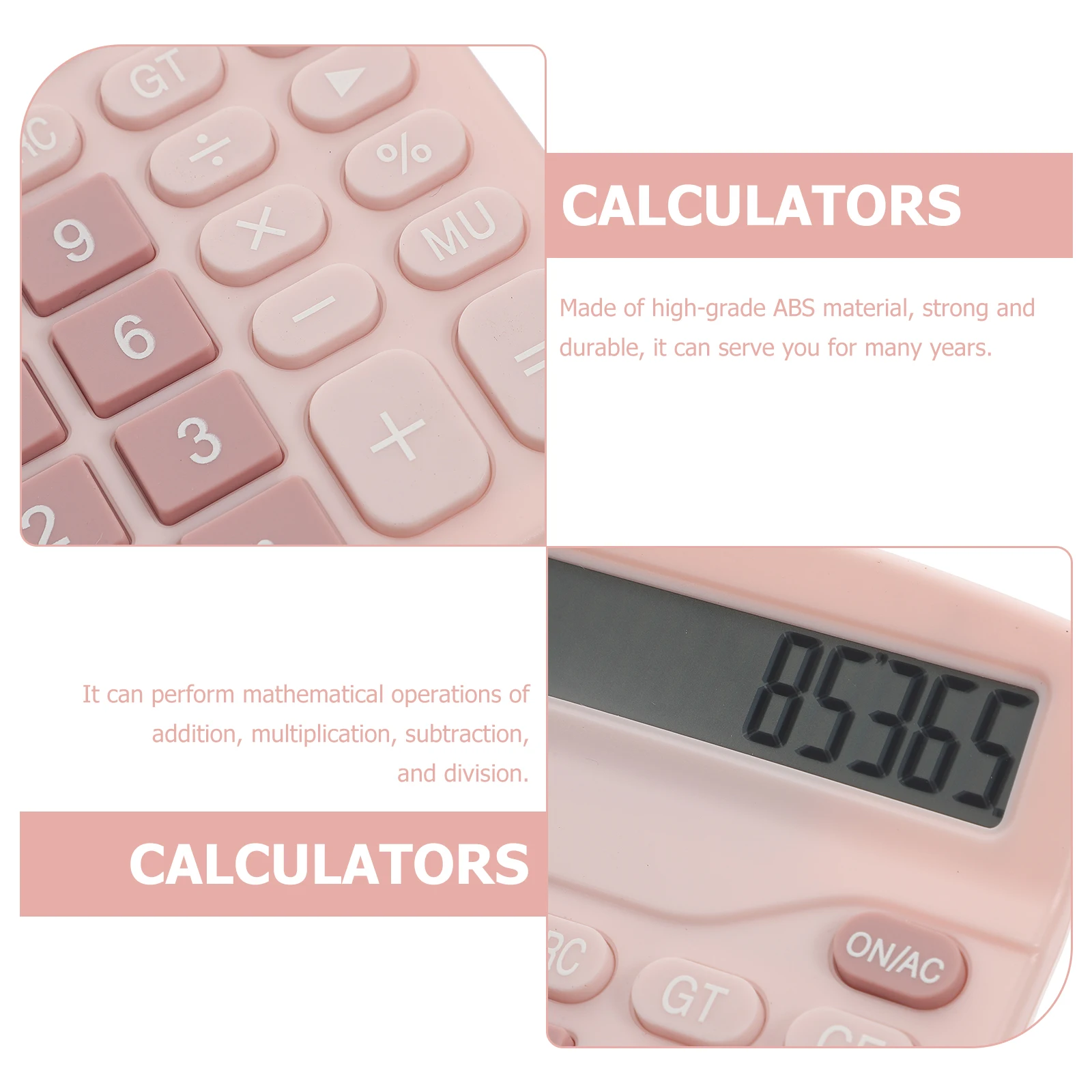 Solar Calculator Desktop Small Dual Power Two Line Display Lightweight Portable ABS Material Mathematical Operations Students
Solar Calculator Desktop Small Dual Power Two Line Display Lightweight Portable ABS Material Mathematical Operations Students