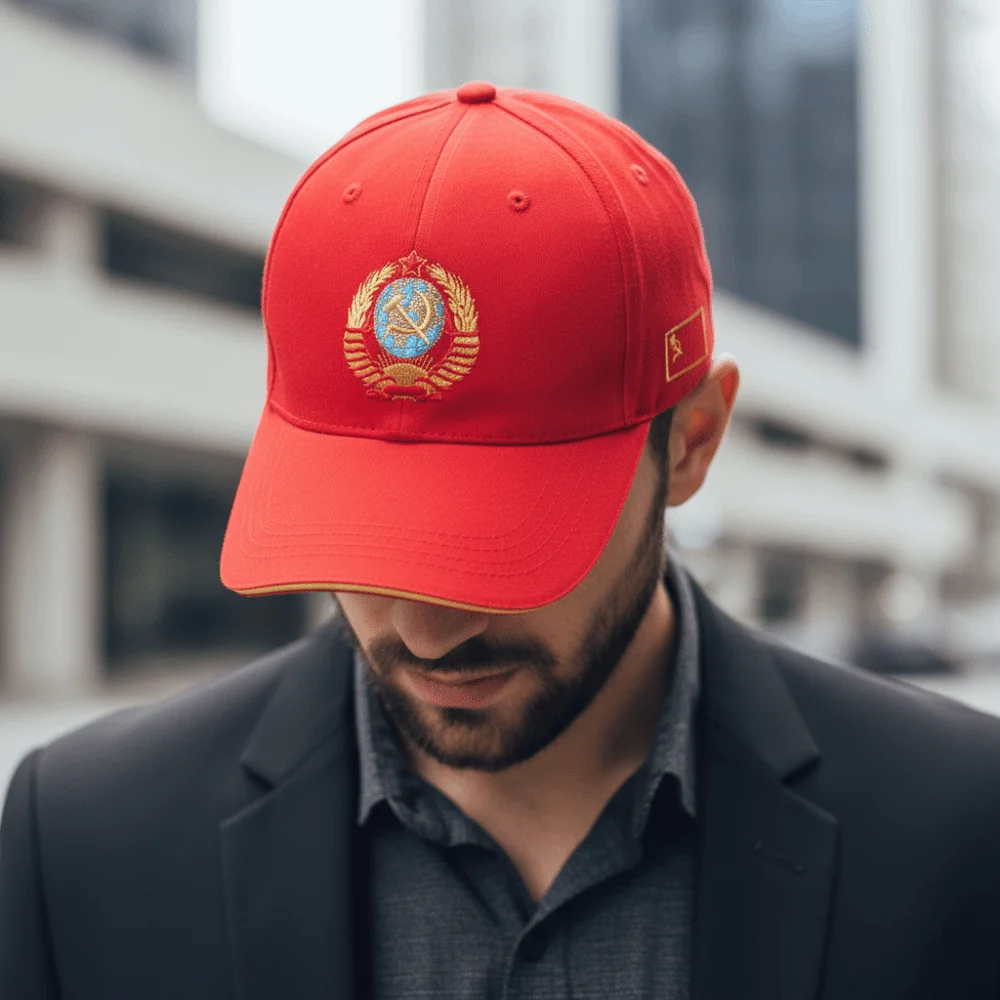 Retro CCCP Embroidered Baseball Cap Cotton USSR National Emblem Peaked Cap Adjustable Hip Hop Dad Hat For Man Women Unisex
Retro CCCP Embroidered Baseball Cap Cotton USSR National Emblem Peaked Cap Adjustable Hip Hop Dad Hat For Man Women Unisex