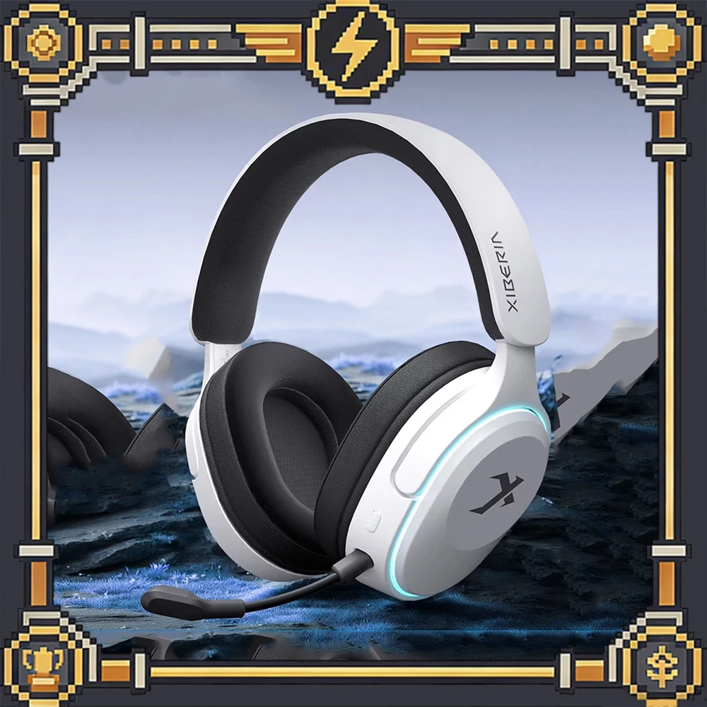 Наушники XIBERIA X1 с 40-мм диафрагмой, чипом C-media, микрофоном с шумоподавлением, игровой гарнитур с эффектом объемного звука 7.1 для ПК-геймеров
Наушники XIBERIA X1 с 40-мм диафрагмой, чипом C-media, микрофоном с шумоподавлением, игровой гарнитур с эффектом объемного звука 7.1 для ПК-геймеров