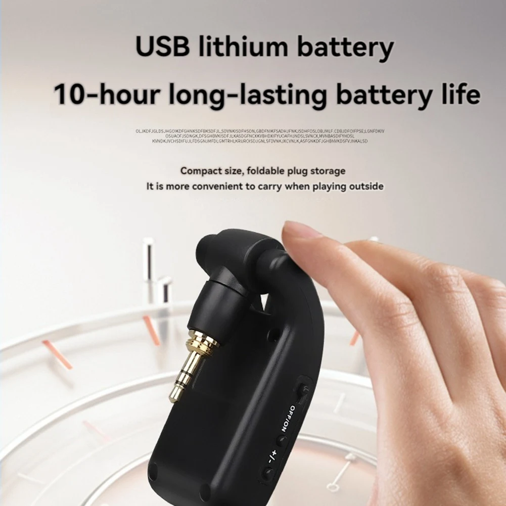 X12A 2.4GHz Wireless Guitar Transmitter Receiver: Wireless Guitar System for Violin Keyboard Electronic Musical Instruments
X12A 2.4GHz Wireless Guitar Transmitter Receiver: Wireless Guitar System for Violin Keyboard Electronic Musical Instruments