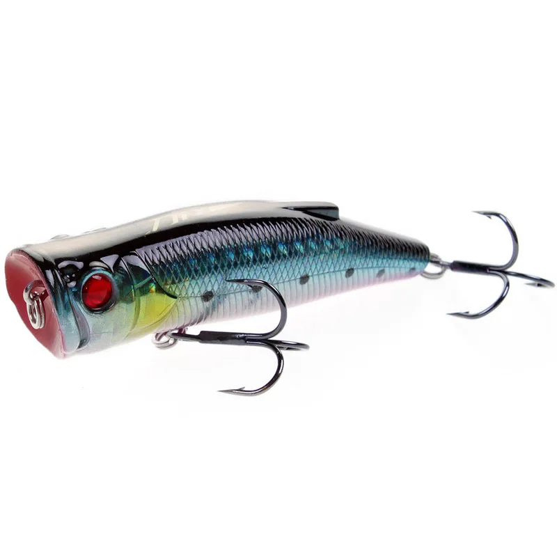LUTAC Popper High Quality 70mm 10g 5Colors 3D Fish Eye Hard Lure Floating Fishing Hook 
LUTAC Popper High Quality 70mm 10g 5Colors 3D Fish Eye Hard Lure Floating Fishing Hook