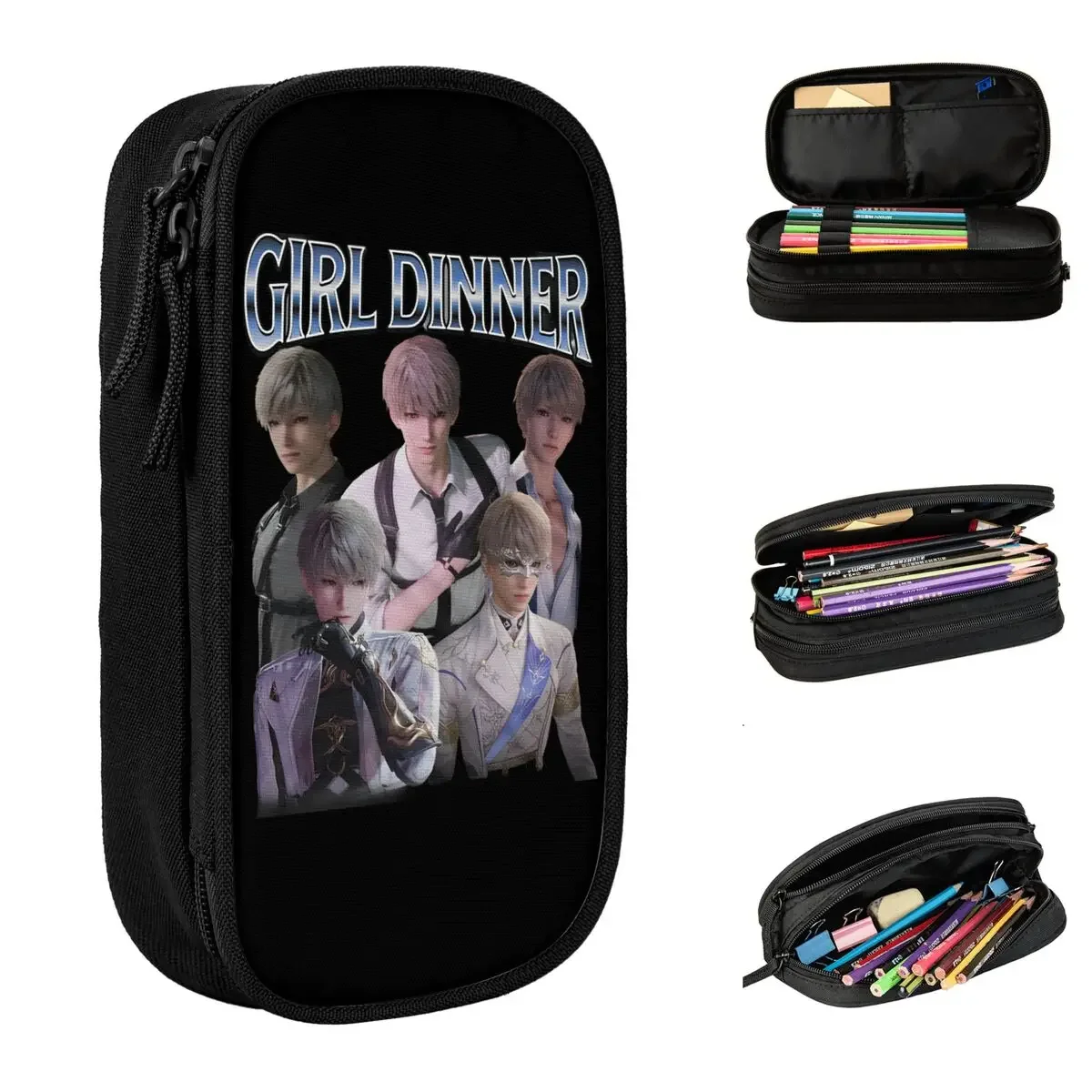 Xavier Girl Dinner Accessories Pen Box Large-capacity Office Supplies Love and Deepspace Pencil Case Stationery Gift
Xavier Girl Dinner Accessories Pen Box Large-capacity Office Supplies Love and Deepspace Pencil Case Stationery Gift