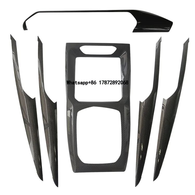 6 PCS Dry Carbon Fiber Interior Trims for G01 LCI X3M F97 2021+ Pure Carbon Fiber Car Interior Trims
6 PCS Dry Carbon Fiber Interior Trims for G01 LCI X3M F97 2021+ Pure Carbon Fiber Car Interior Trims