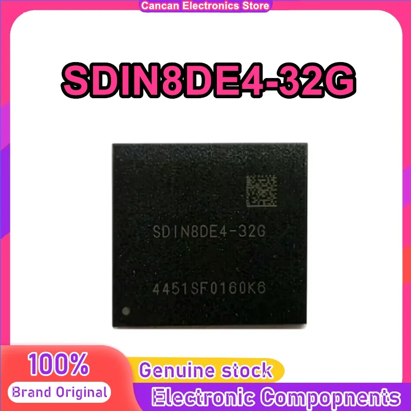 SDIN8DE4-32G EMMC 153 Ball 32GB Flash IC Chip 0-10 IC New Original in stock
SDIN8DE4-32G EMMC 153 Ball 32GB Flash IC Chip 0-10 IC New Original in stock
