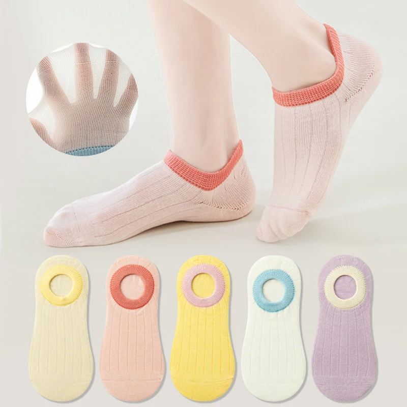 5 Pairs Women No-Show Socks Breathable Soft Cotton Women Socks Candy Color Ankle Socks For Women
5 Pairs Women No-Show Socks Breathable Soft Cotton Women Socks Candy Color Ankle Socks For Women