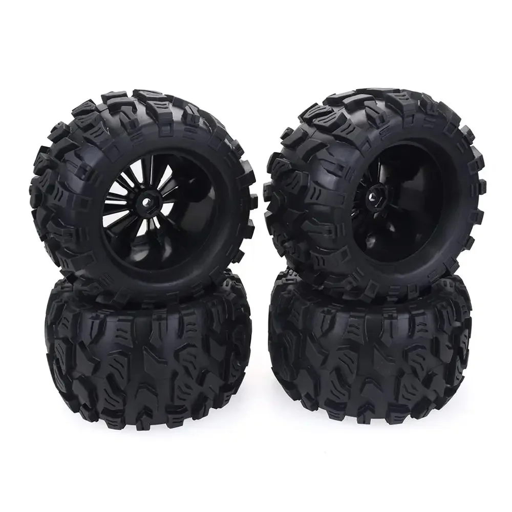 4PCS 125mm 1/10 for Monster Truck Tire & Wheel Hex 12mm For Trxs Tamiya Kyosho HPI HSP Savage XS TM Flux LRP
4PCS 125mm 1/10 for Monster Truck Tire & Wheel Hex 12mm For Trxs Tamiya Kyosho HPI HSP Savage XS TM Flux LRP