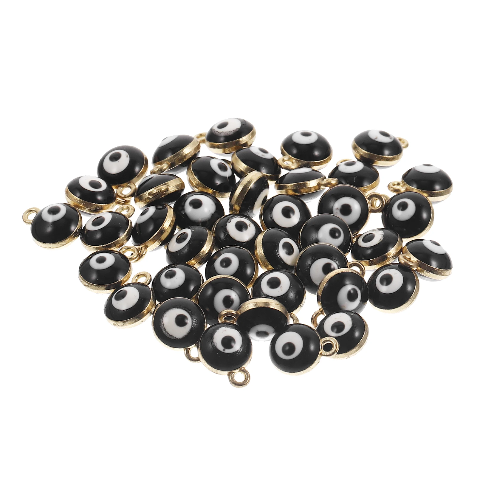 40 Pcs Evil Eye Pendant Charm Charms for Jewelry Making Household Gold Plated Alloy Necklace Pendants
40 Pcs Evil Eye Pendant Charm Charms for Jewelry Making Household Gold Plated Alloy Necklace Pendants