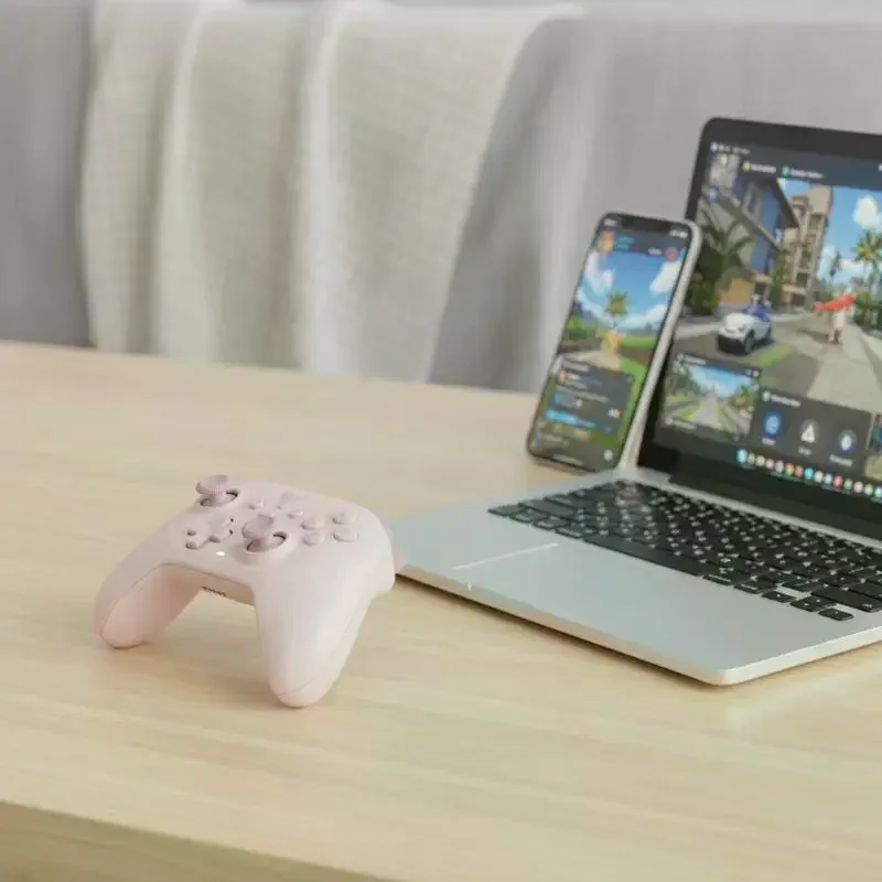 Streamlined Wireless Gamepad and Joystick Controller for Elevated Gaming Sessions
Streamlined Wireless Gamepad and Joystick Controller for Elevated Gaming Sessions