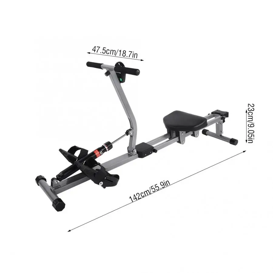 RUIBU hydraulic damping rowing machine portable folding rower machine with 12 gear resistance and 3 position height adjustment
RUIBU hydraulic damping rowing machine portable folding rower machine with 12 gear resistance and 3 position height adjustment
