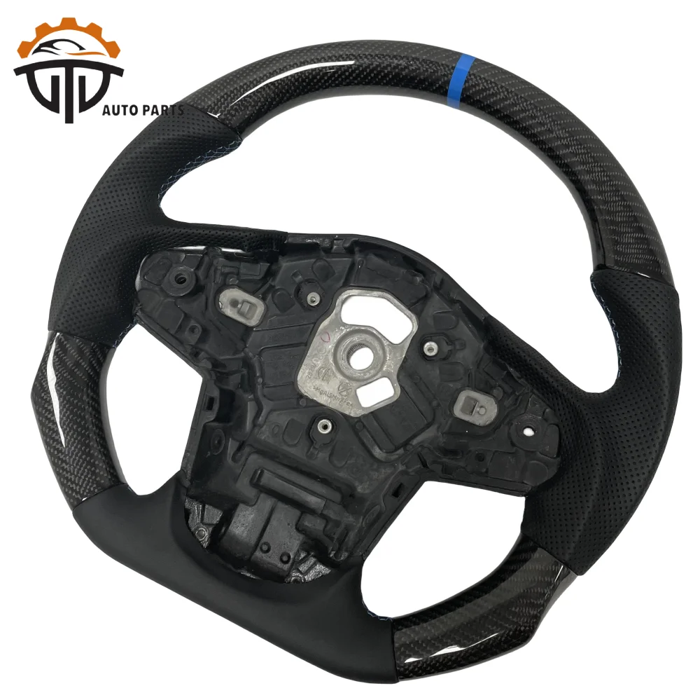 Car Suppliers Glossy Carbon Fiber Steering Wheel With Perforated Leather For Toyota Supra
Car Suppliers Glossy Carbon Fiber Steering Wheel With Perforated Leather For Toyota Supra