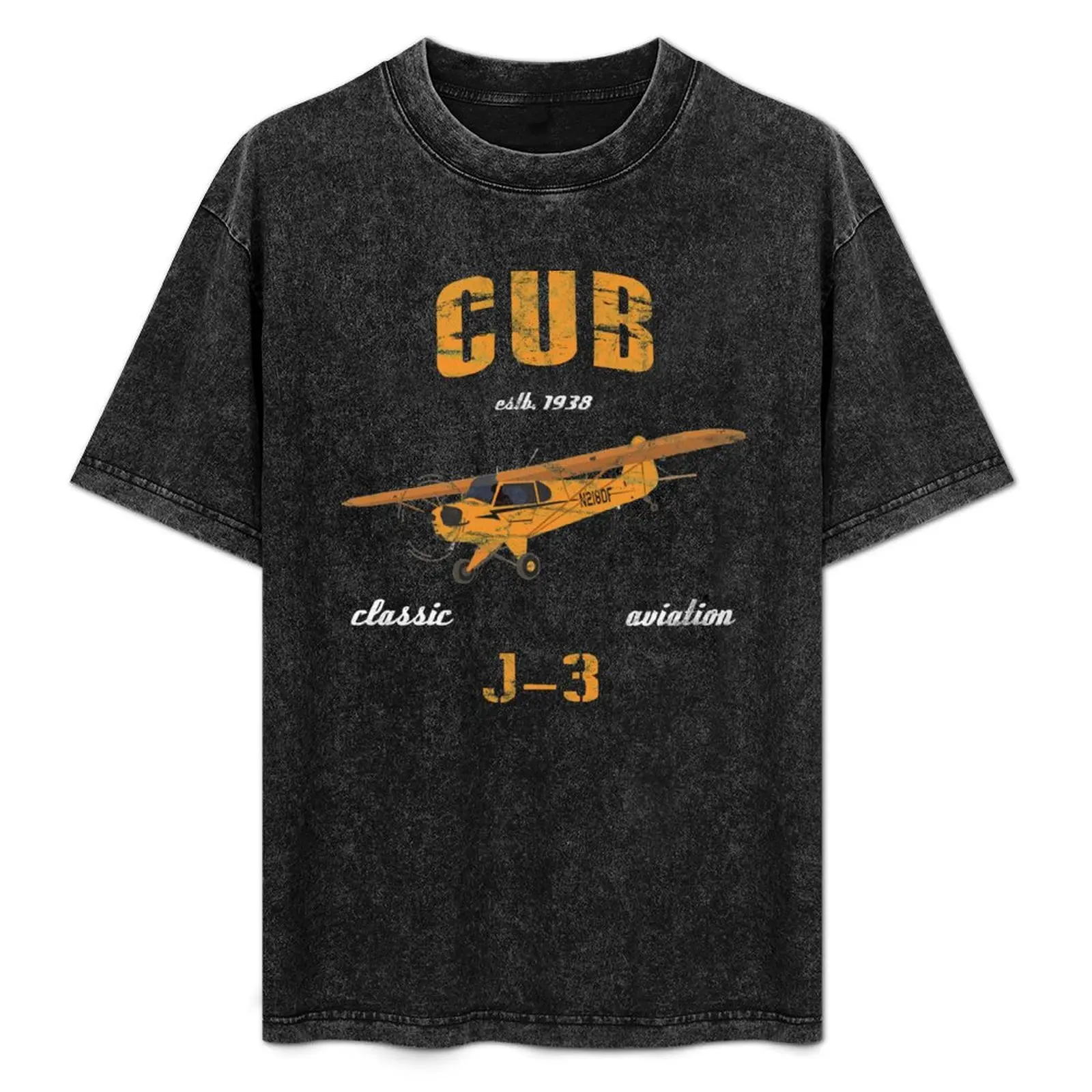 Piper J-3 Cub Classic Aviation Vintage 1938 Pilot T-Shirt Large Size Soft Cotton T-Shirt
Piper J-3 Cub Classic Aviation Vintage 1938 Pilot T-Shirt Large Size Soft Cotton T-Shirt