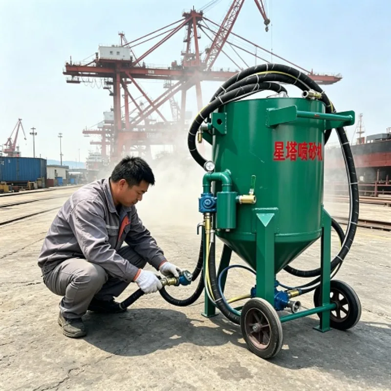 High Performance Semi Automatic Sandblasting Machine for Metal Surface Preparation
High Performance Semi Automatic Sandblasting Machine for Metal Surface Preparation