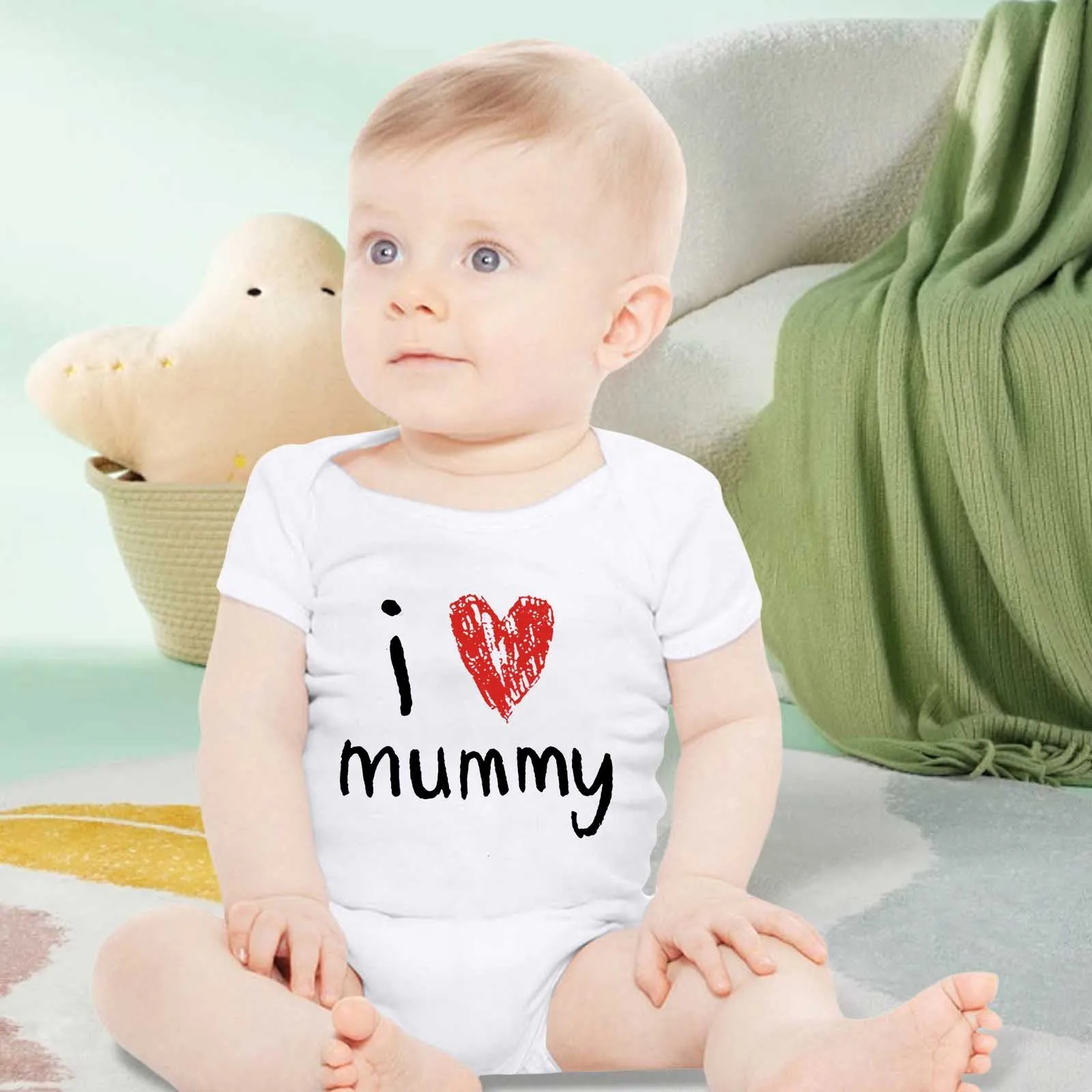 Infant Girls Baby Printing Letter Heart Valentines Boys Romper Bodysuit Girls reborn baby clothes Infant Short Sleeve Rompers
Infant Girls Baby Printing Letter Heart Valentines Boys Romper Bodysuit Girls reborn baby clothes Infant Short Sleeve Rompers