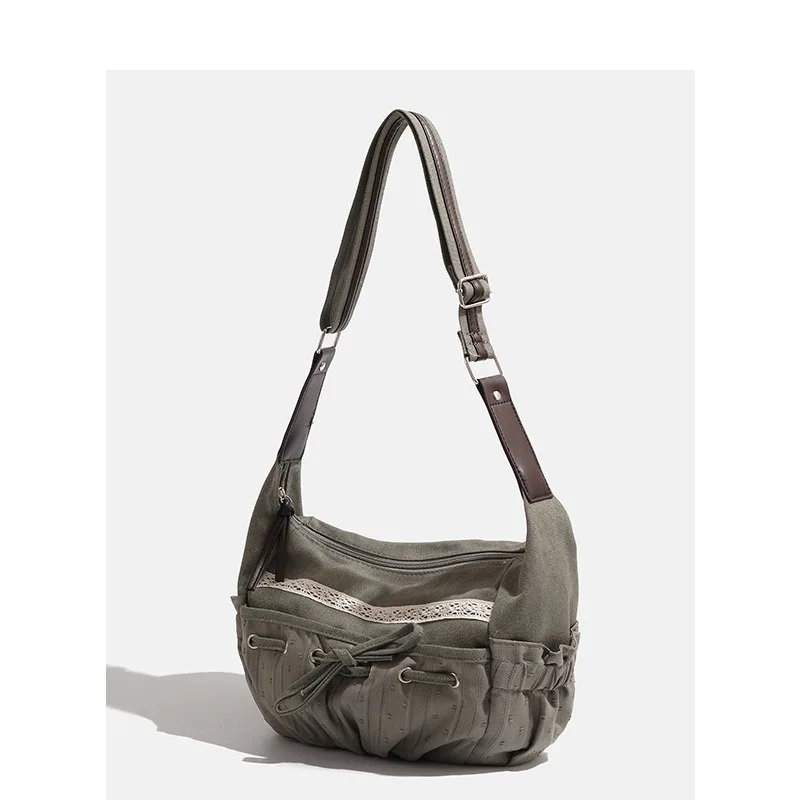 New Designer Women Casual Shoulder Bag Y2K Aesthetic Streetwear Drawstring Handbag Vinage Crossbody Bag Denim Bag
New Designer Women Casual Shoulder Bag Y2K Aesthetic Streetwear Drawstring Handbag Vinage Crossbody Bag Denim Bag