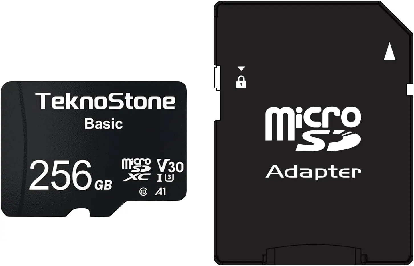 256GB MicroSDXC Card with Adapter, 90MB/s Read, 50MB/s Write, UHS-I C10 U3 V30 A1 for Dashcams, Security Cameras, Tablets
256GB MicroSDXC Card with Adapter, 90MB/s Read, 50MB/s Write, UHS-I C10 U3 V30 A1 for Dashcams, Security Cameras, Tablets